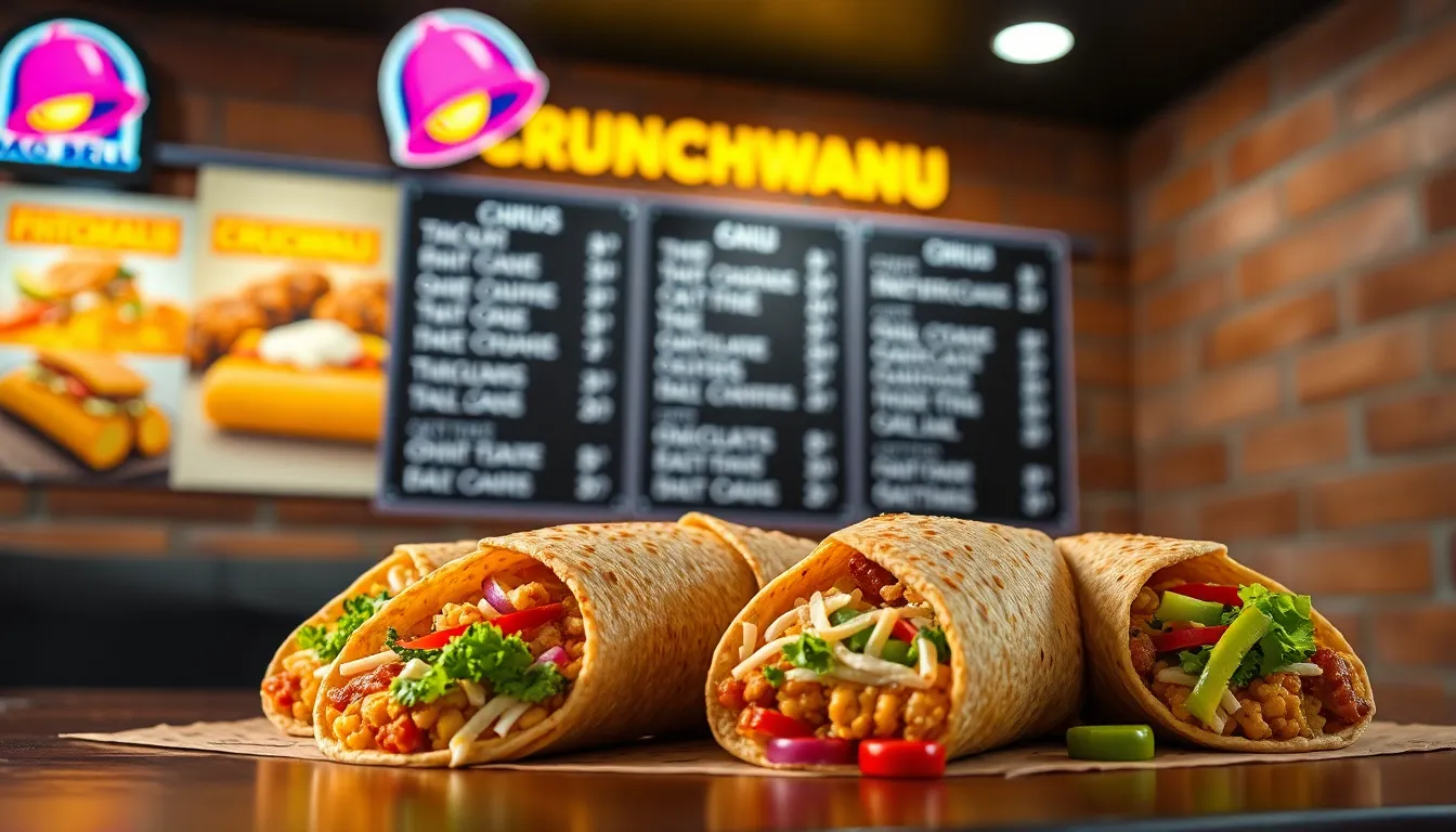Crunchwraps Taco Bell Menu